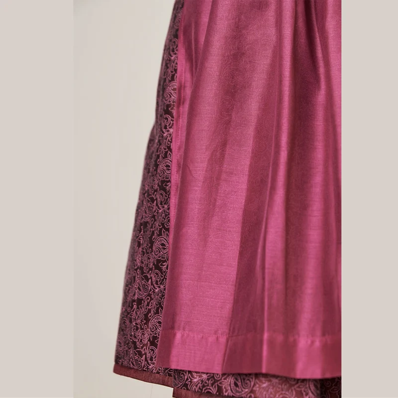 Krüger Dirndl Danila Pink mit Miederborte 70cm