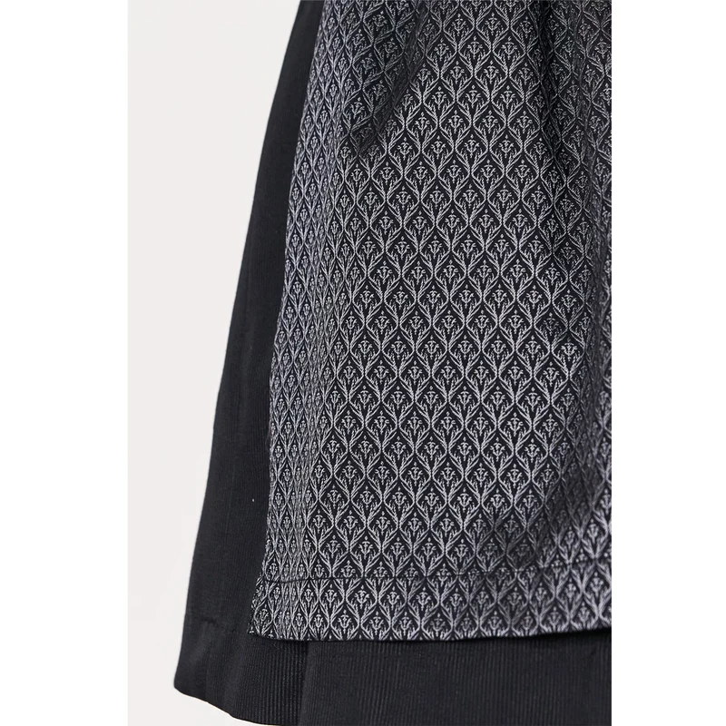 Krüger Dirndl Alisha Schwarz Samt 60cm