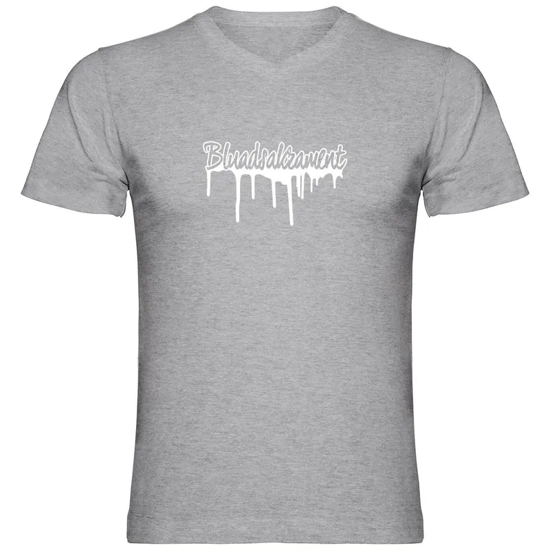 Bluadsakrament Herren Tshirt V-Ausschnitt