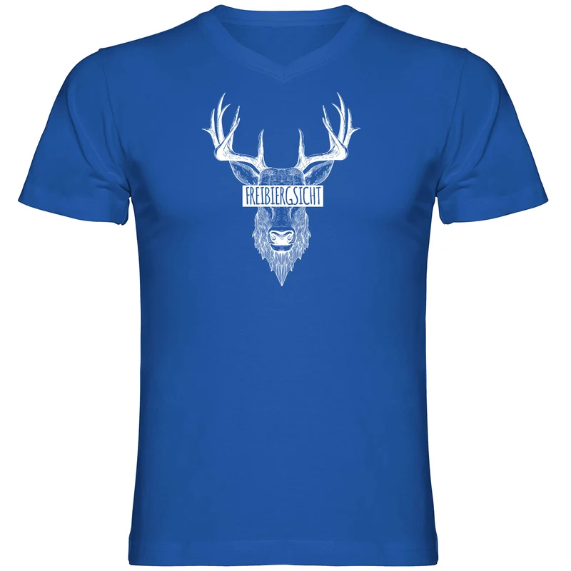 Freibiergsicht Tshirt V-Ausschnitt