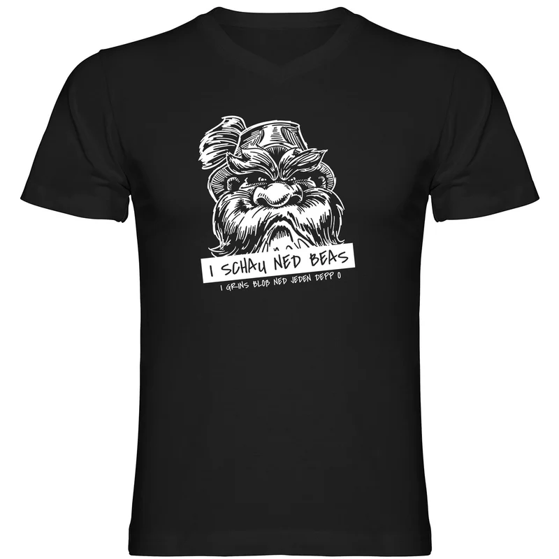 I schau ned Beas Tshirt V-Ausschnitt