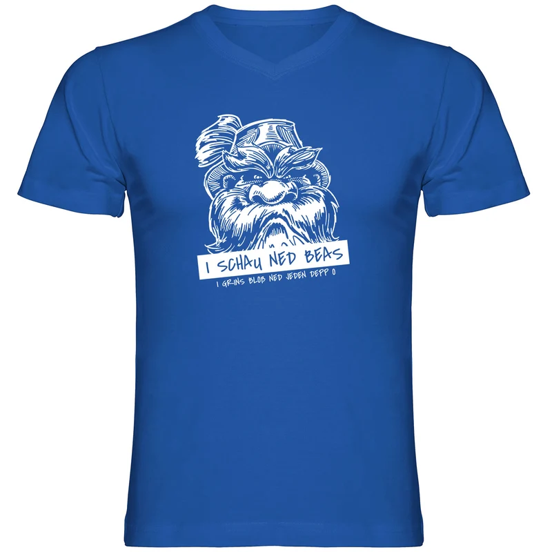 I schau ned Beas Tshirt V-Ausschnitt
