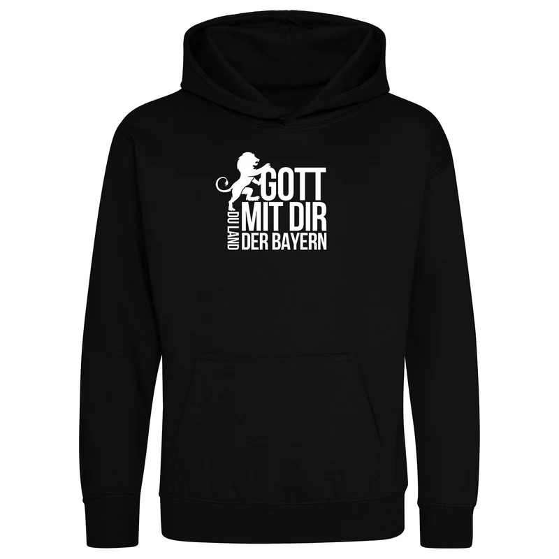Land der Bayern Kinder Hoodie