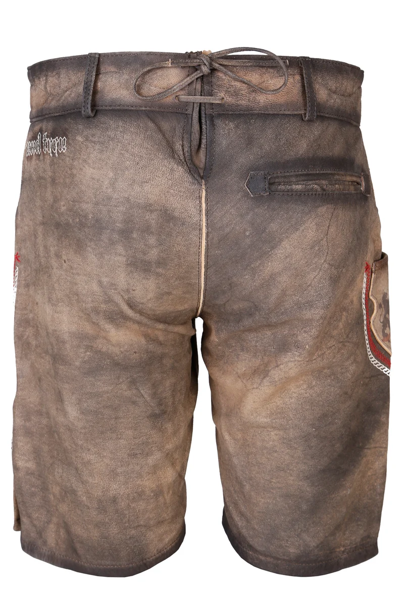 Herren Lederhose % - FURCHTLOS UND TREU - Trachtenhose - Krüger Buam - 092649-000-0007