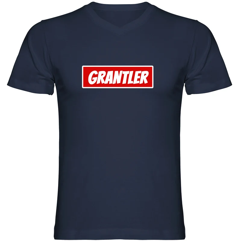 Grantler Logo Tshirt V-Ausschnitt