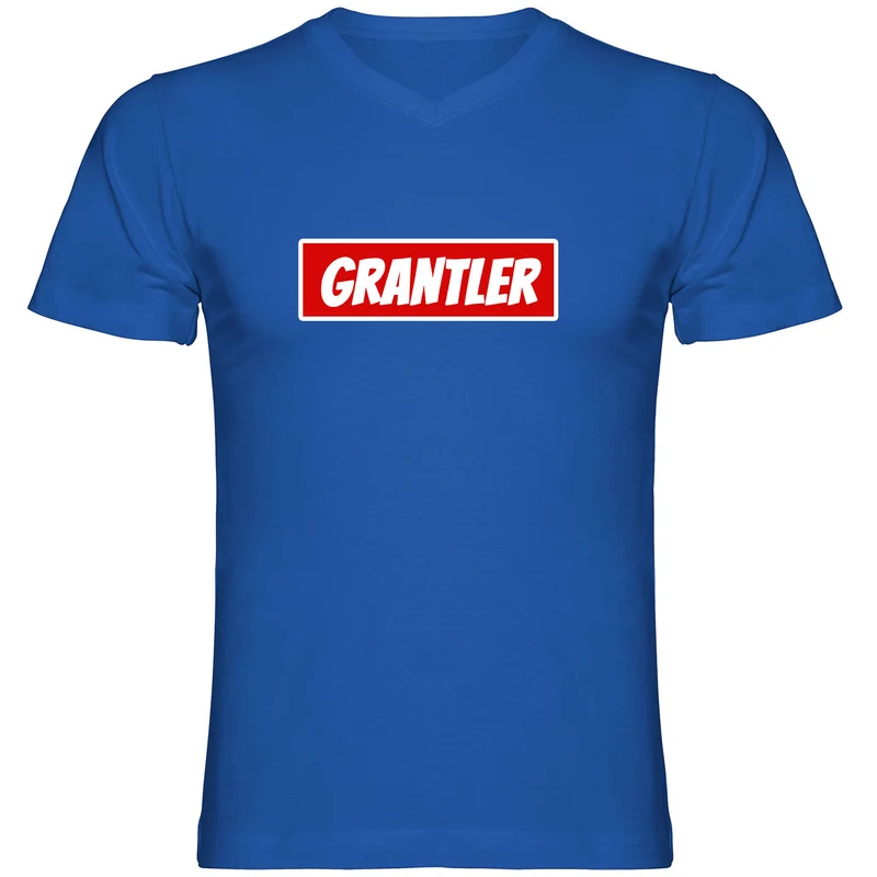 Grantler Logo Tshirt V-Ausschnitt