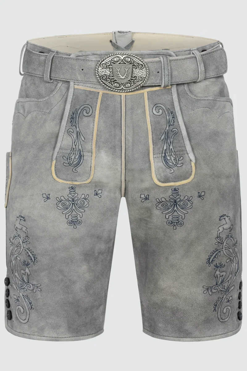 Lederhose LUCIUS mit Gürtel - Krüger Buam - 961869-000-0043
