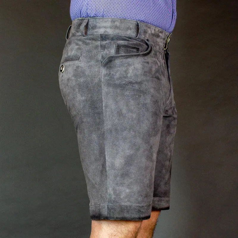 Datschi Trachten Lederhose Ludwig 2 Grau