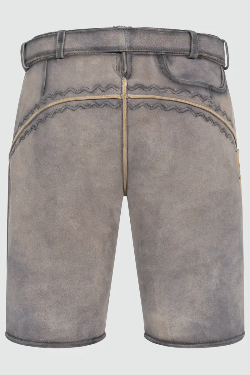Herren Lederhose JUAN % mit Gürtel - Krüger Buam - 961268-000-0044