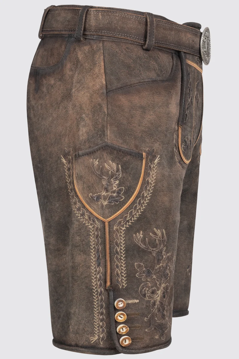 Herren Lederhose - THEODOR - Krüger Buam - 965666-000-0007