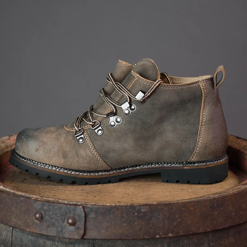 MeiSchua! Trachtenstiefel Georg Pumpkin Braun