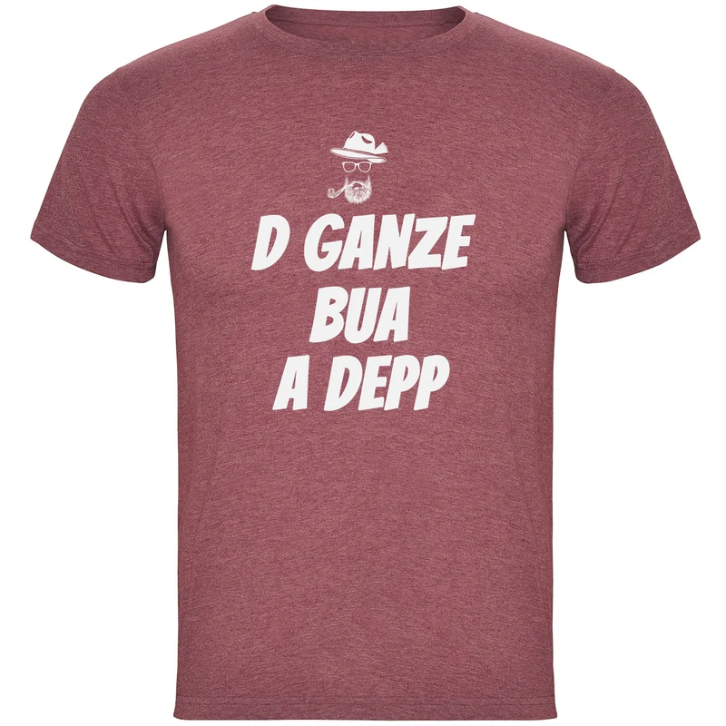 D Ganze Bua A Depp Herren T-shirt
