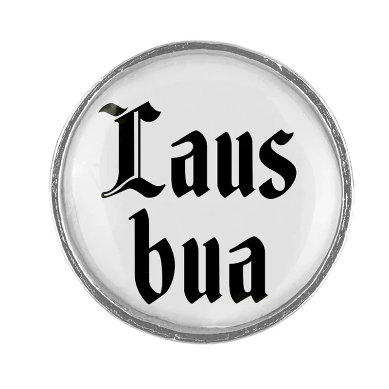 Gaudiknopf Anstecker Lausbua