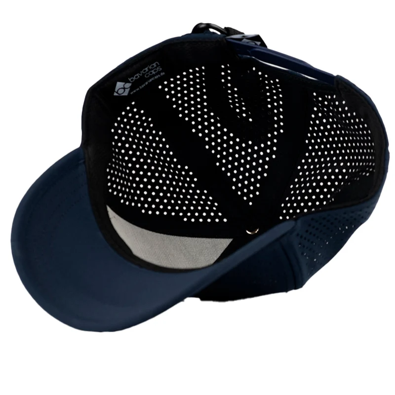 Bavarian Caps Edelweiß Outdoor Cap Dunkelblau Gebogen