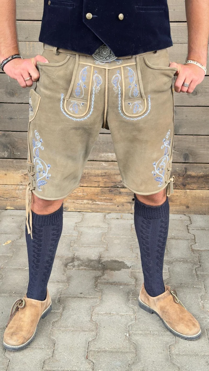 Herren LEDERHOSE Malik - Krüger Buam - 961771-000-0708