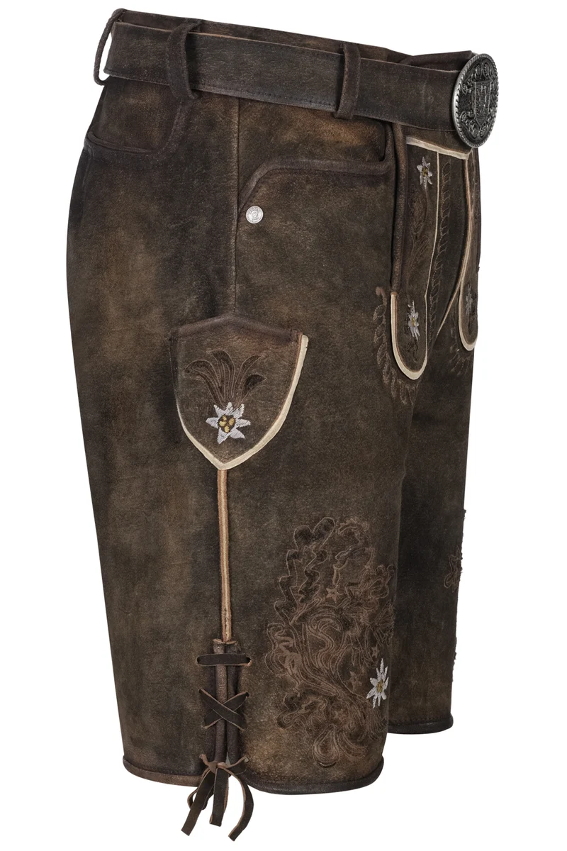 Herren LEDERHOSE Leny - Krüger Buam - 962071-000-0076