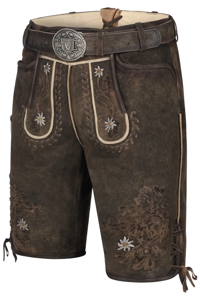 Herren LEDERHOSE Leny - Krüger Buam - 962071-000-0076