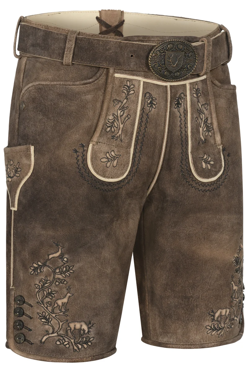 Herren LEDERHOSE Mischa - Krüger Buam - 962271-000-0076