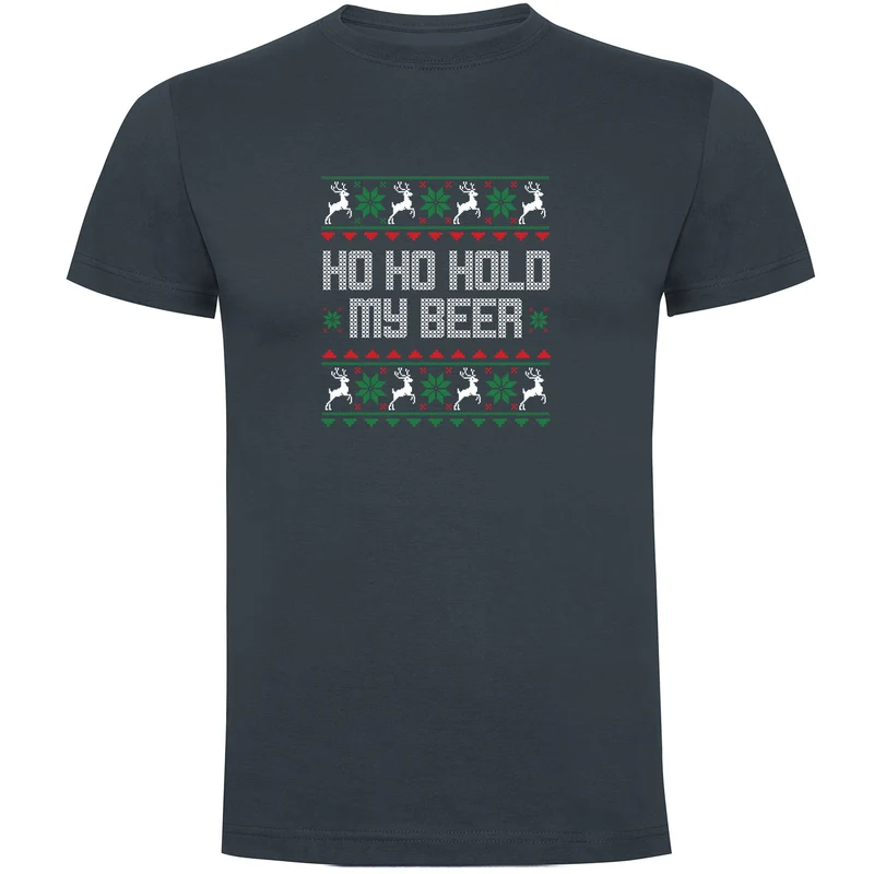 HO HO Hold my Beer Herren T-shirt