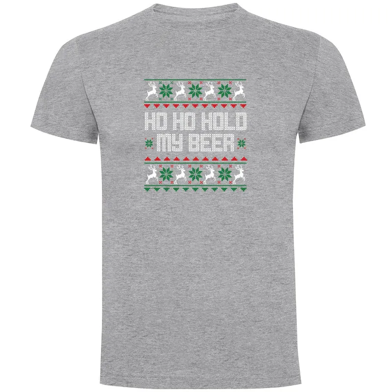 HO HO Hold my Beer Herren T-shirt