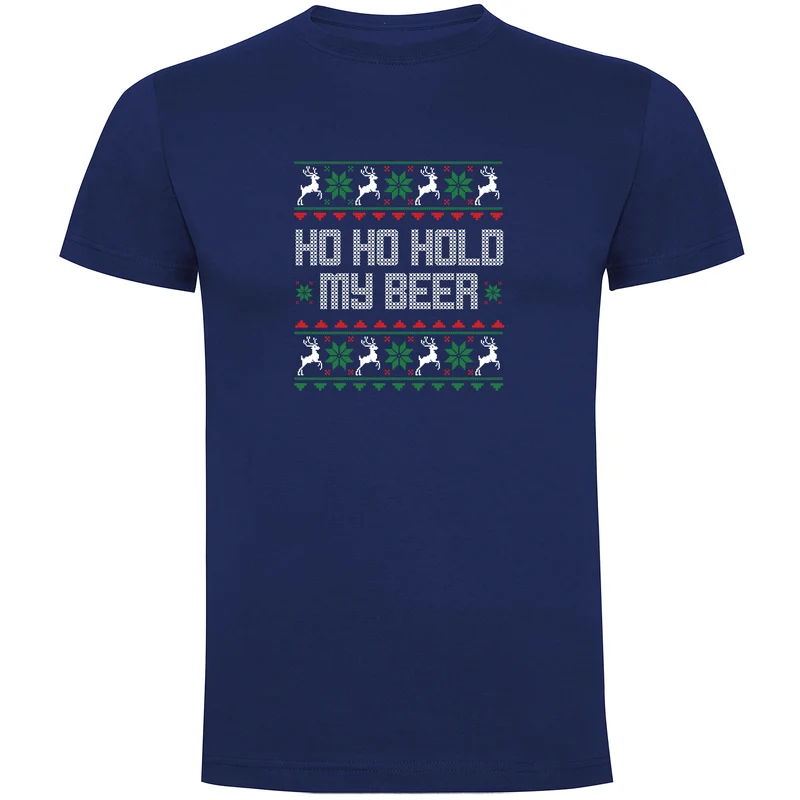 HO HO Hold my Beer Herren T-shirt