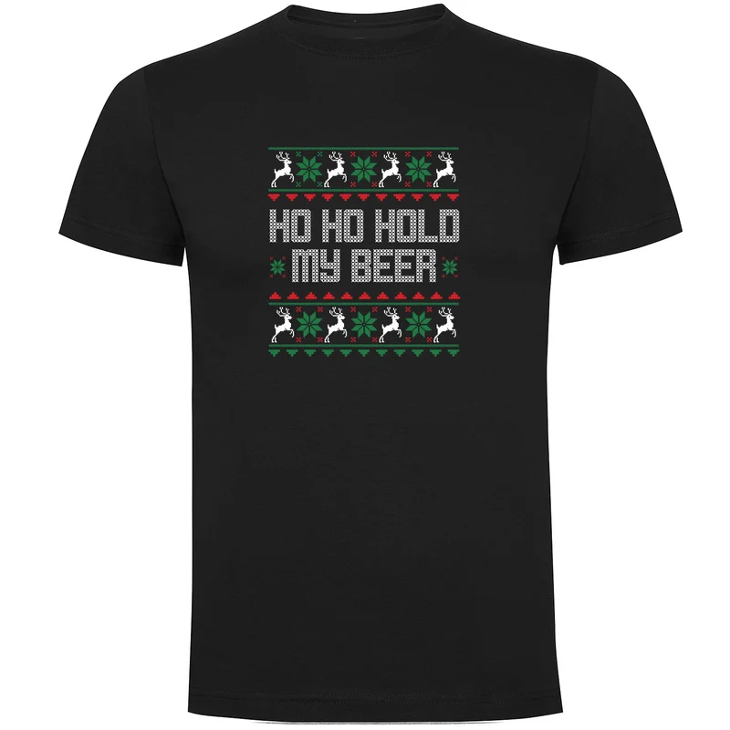 HO HO Hold my Beer Herren T-shirt