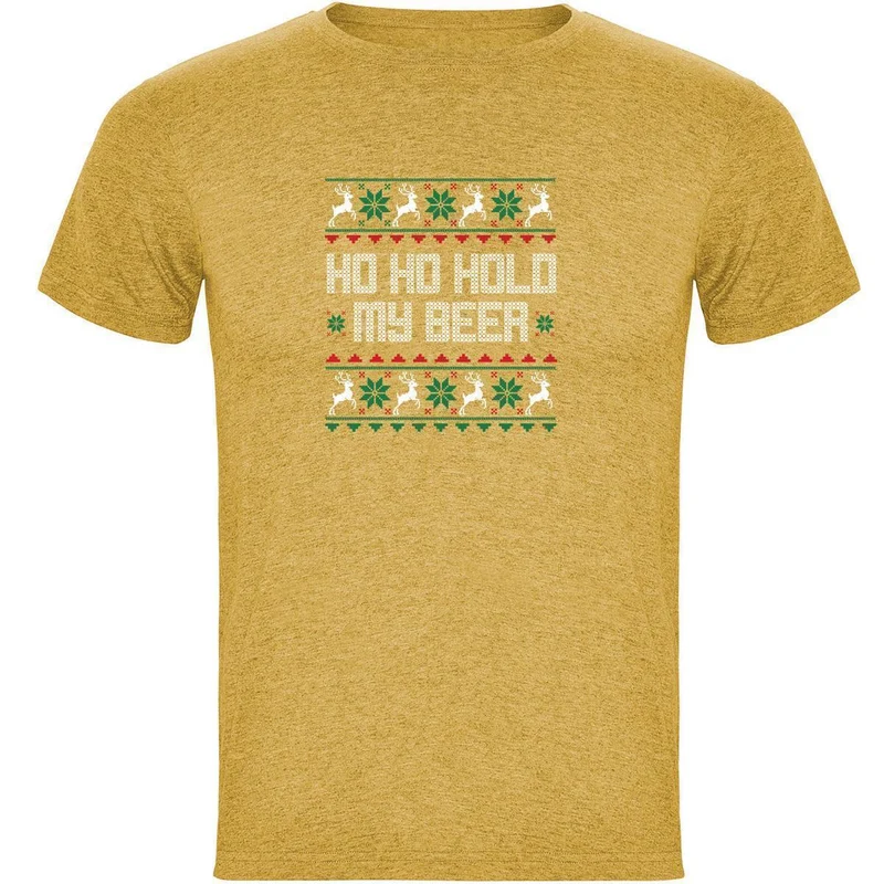 HO HO Hold my Beer Herren T-shirt