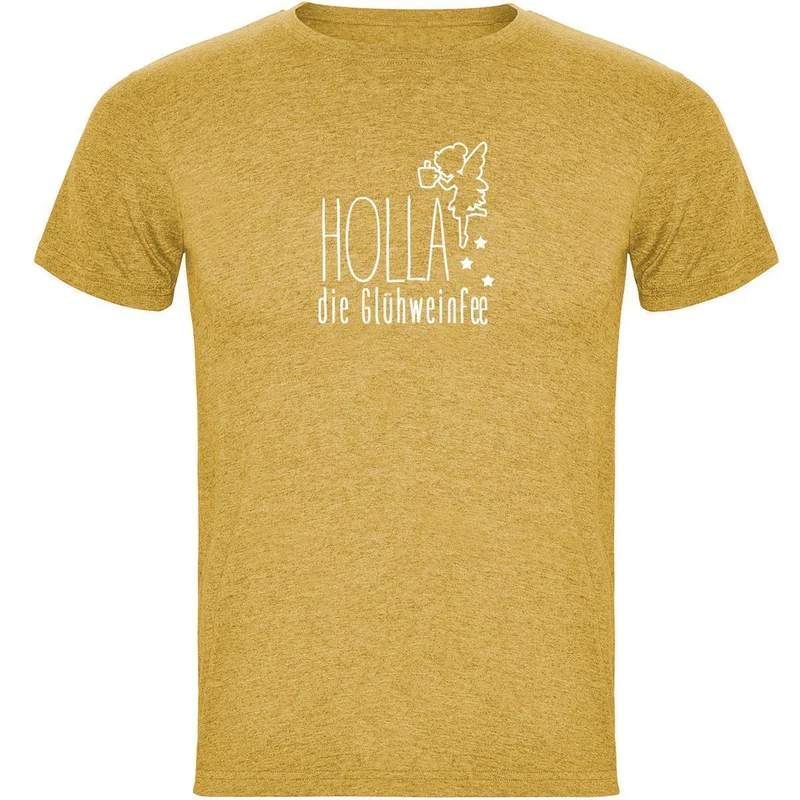 Holla die Glühweinfee Herren T-shirt