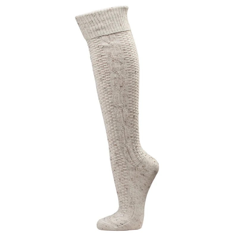 Trachten Kniestrumpf Beige