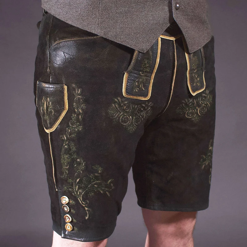 Datschi Trachten Lederhose Valentin Schwarz