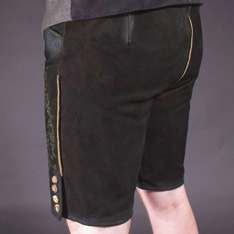 Datschi Trachten Lederhose Valentin Schwarz