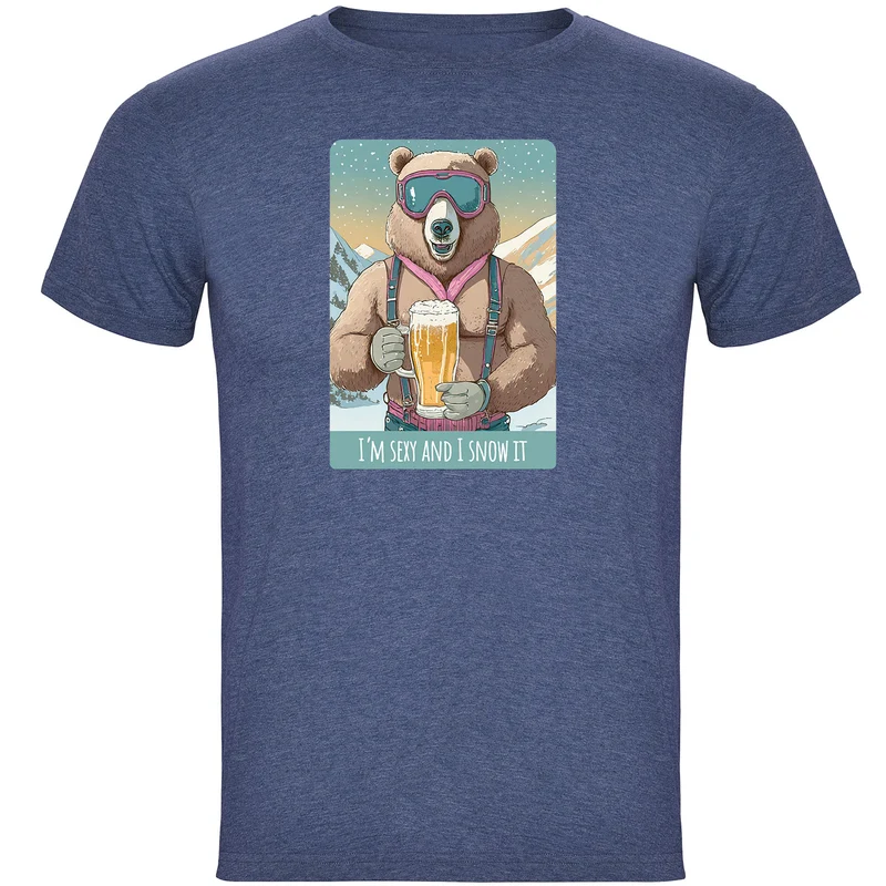 I´m sexy and I snow it Herren T-shirt