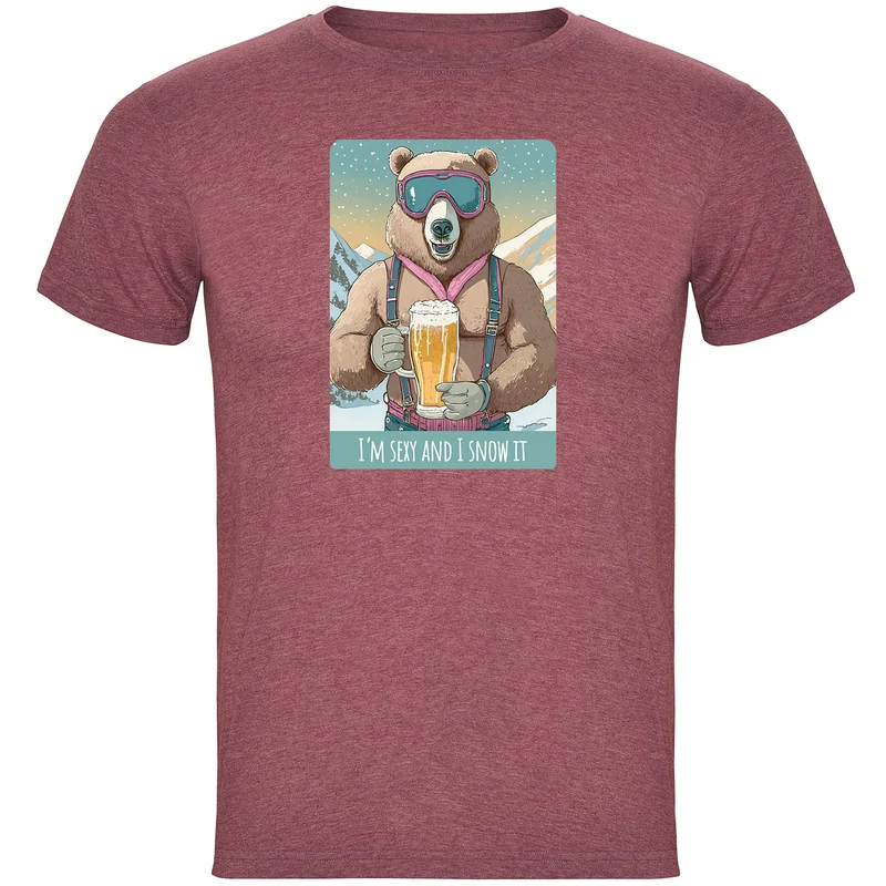 I´m sexy and I snow it Herren T-shirt