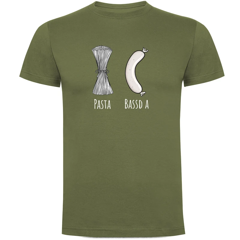 Pasta - Bassd a Weißwurst Herren Tshirt