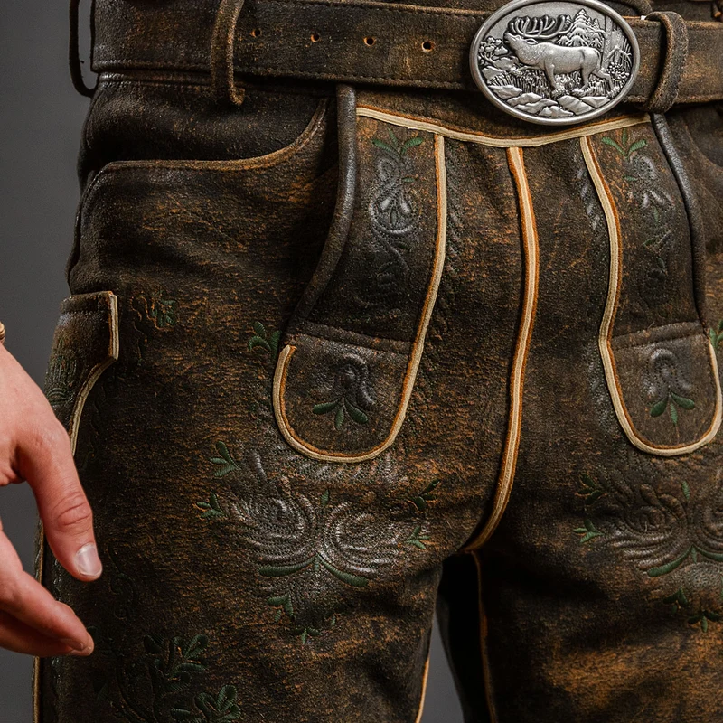 Datschi Trachten Lederhose Josef Grün