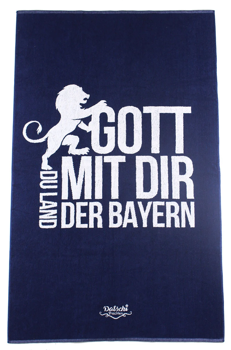 Gott mit dir Handtuch 100x170cm