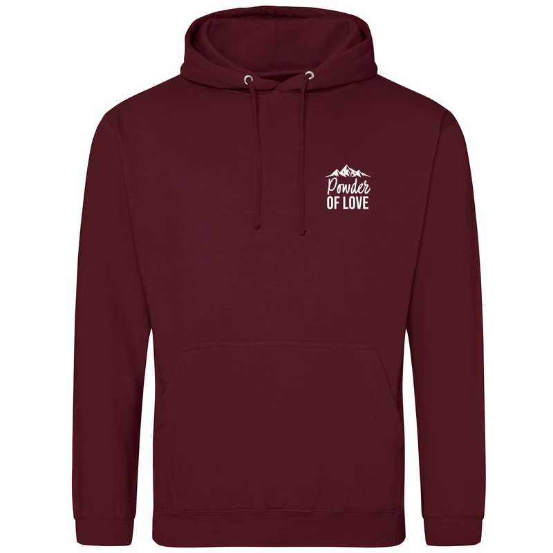 Powder of Love Hooodie Mini Logo