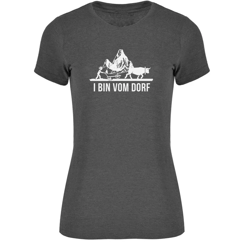I bin vom Dorf Damen T-shirt
