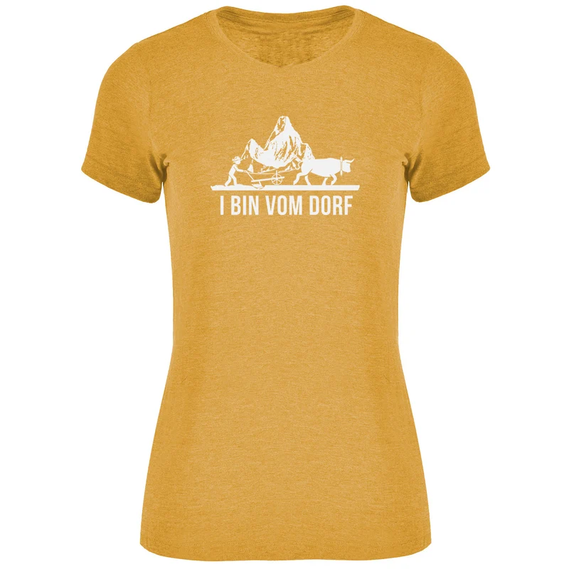 I bin vom Dorf Damen T-shirt