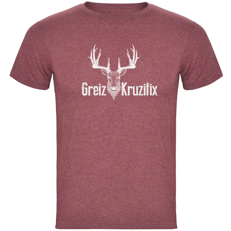 Greiz Kruzifix Herren T-shirt