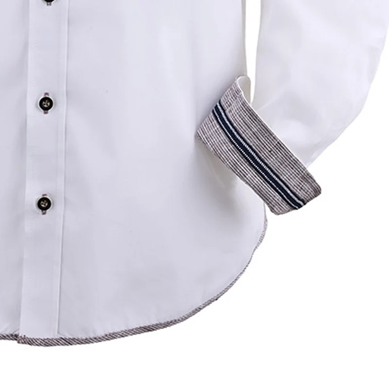 Trachtenhemd Weiss Rot Stehkragen