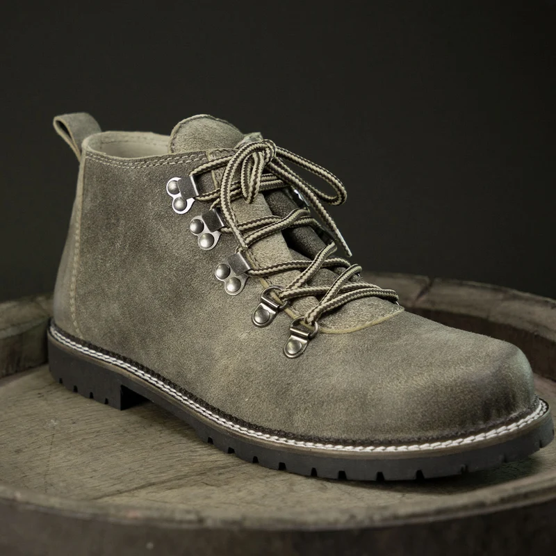 MeiSchua! Trachtenstiefel Georg Grau