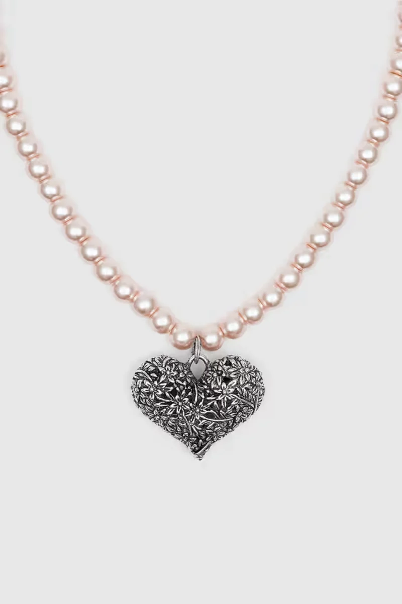 Trachtenkette PERLA - Krüger Accessoires - 001400-000 - Herz