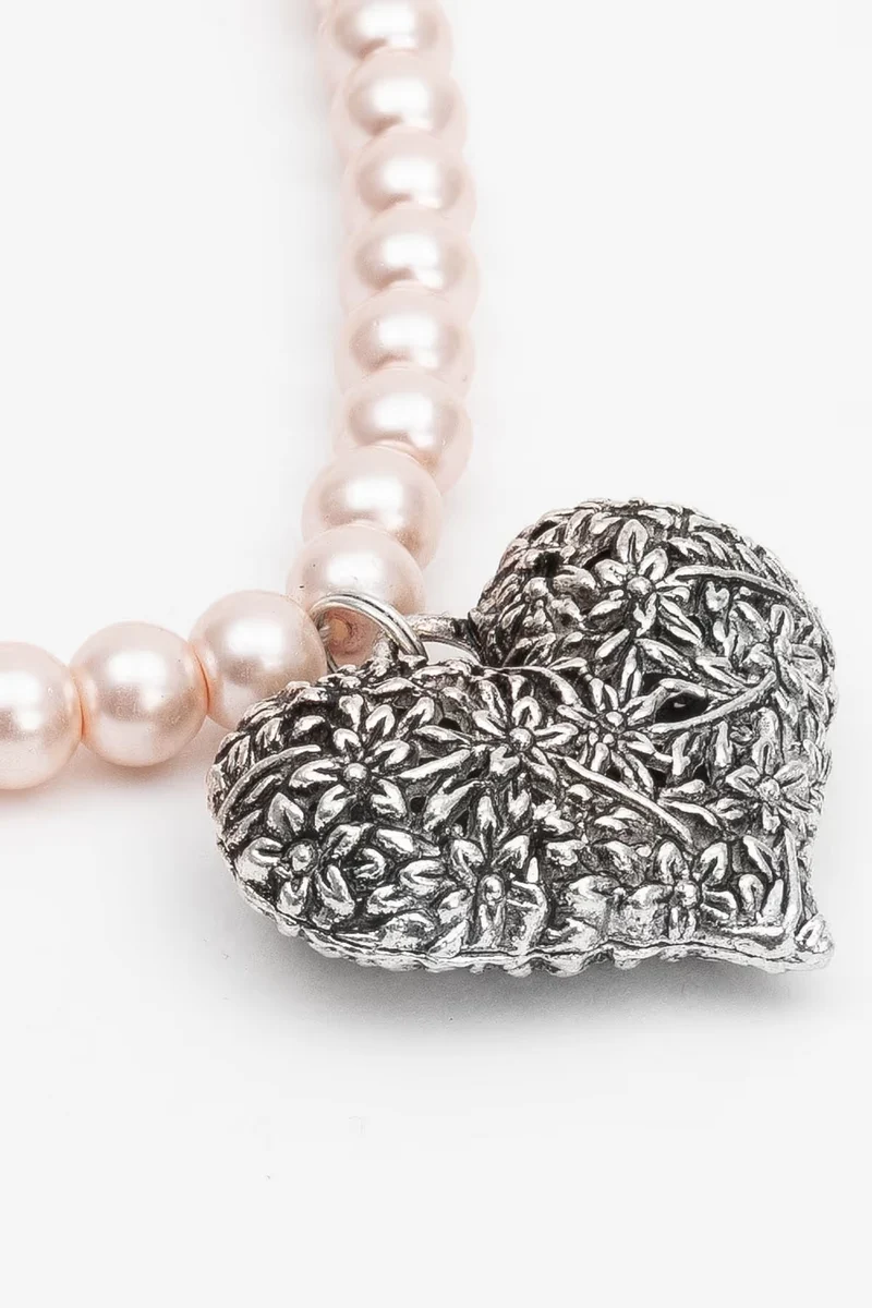 Trachtenkette PERLA - Krüger Accessoires - 001400-000 - Herz