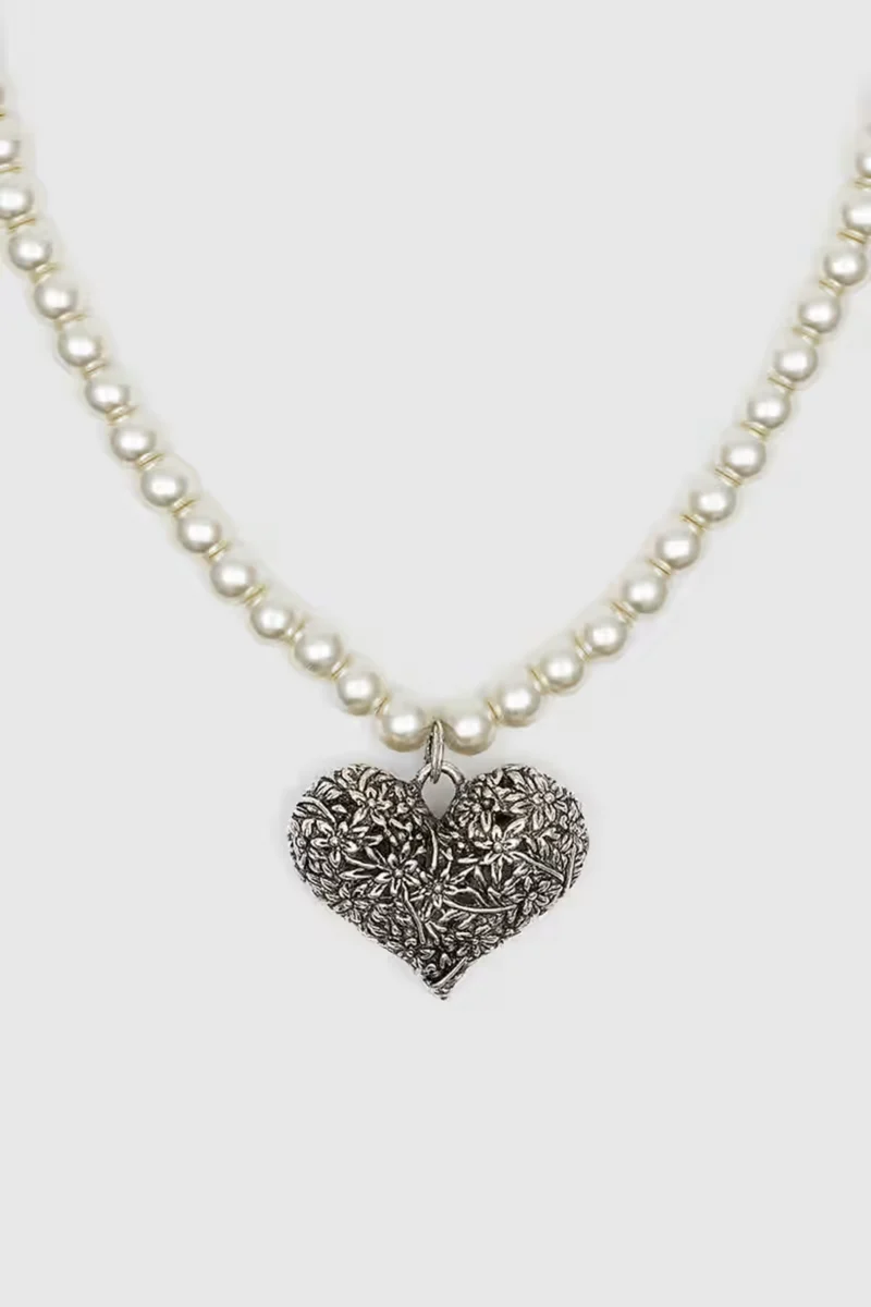 Trachtenkette PERLA - Krüger Accessoires - 001400-000 - Herz