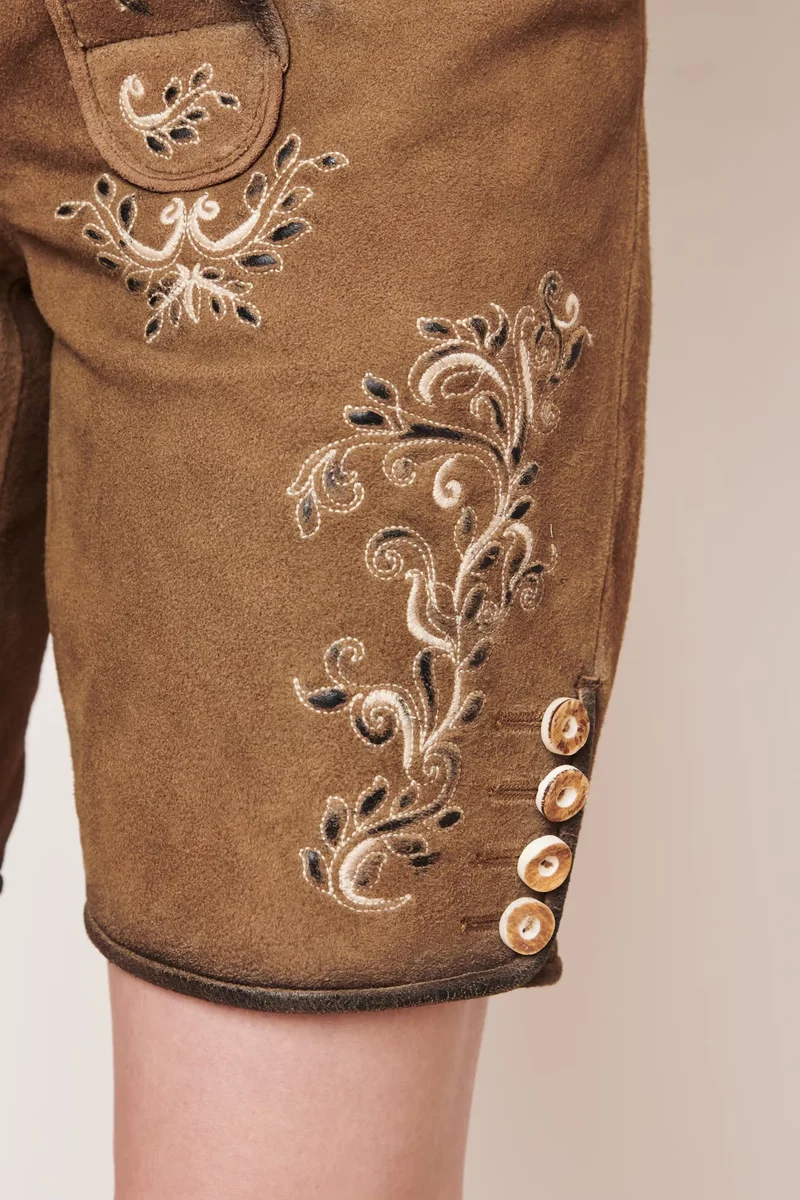 Damen Lederhose - HEDI % - Krüger Madl - Short - 331365-000-0007