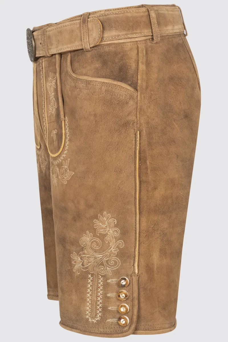Herren Lederhose ROBERTO % - Krüger Buam - 962367-000-0715