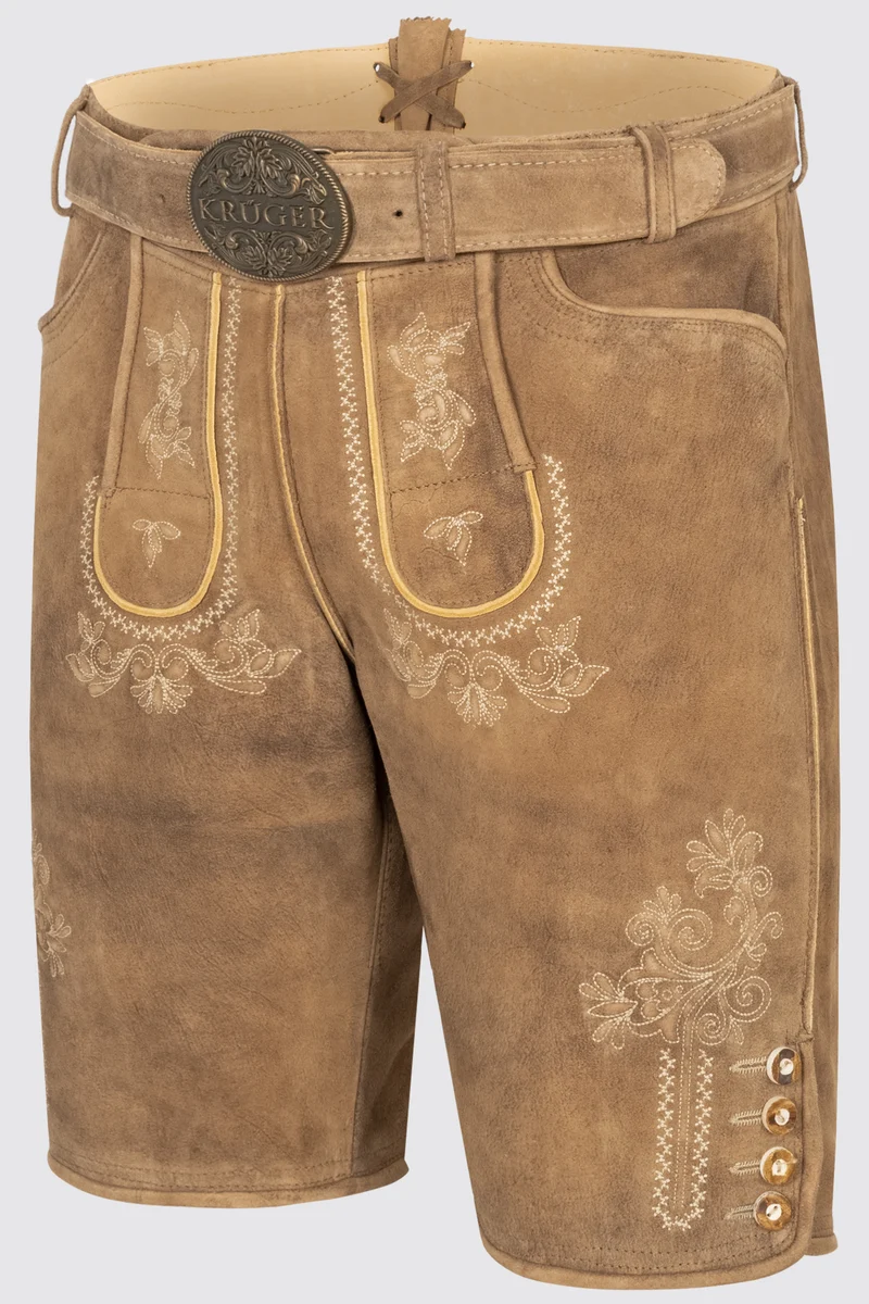 Herren Lederhose ROBERTO % - Krüger Buam - 962367-000-0715
