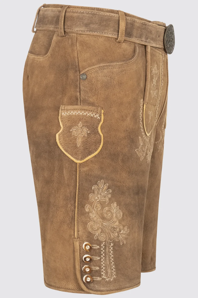 Herren Lederhose ROBERTO % - Krüger Buam - 962367-000-0715