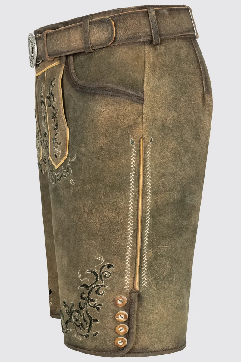 Herren Lederhose ISMAEL % - Krüger Buam - 961367-000-0705